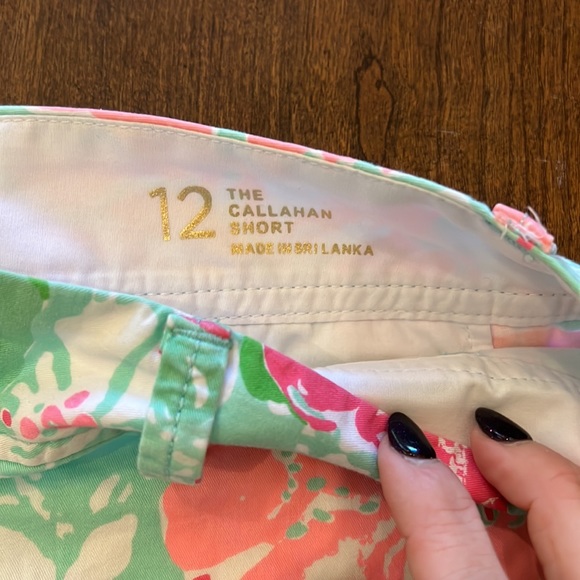 Lilly Pulitzer Callahan Shorts In Beach Walk - Picture 3 of 4